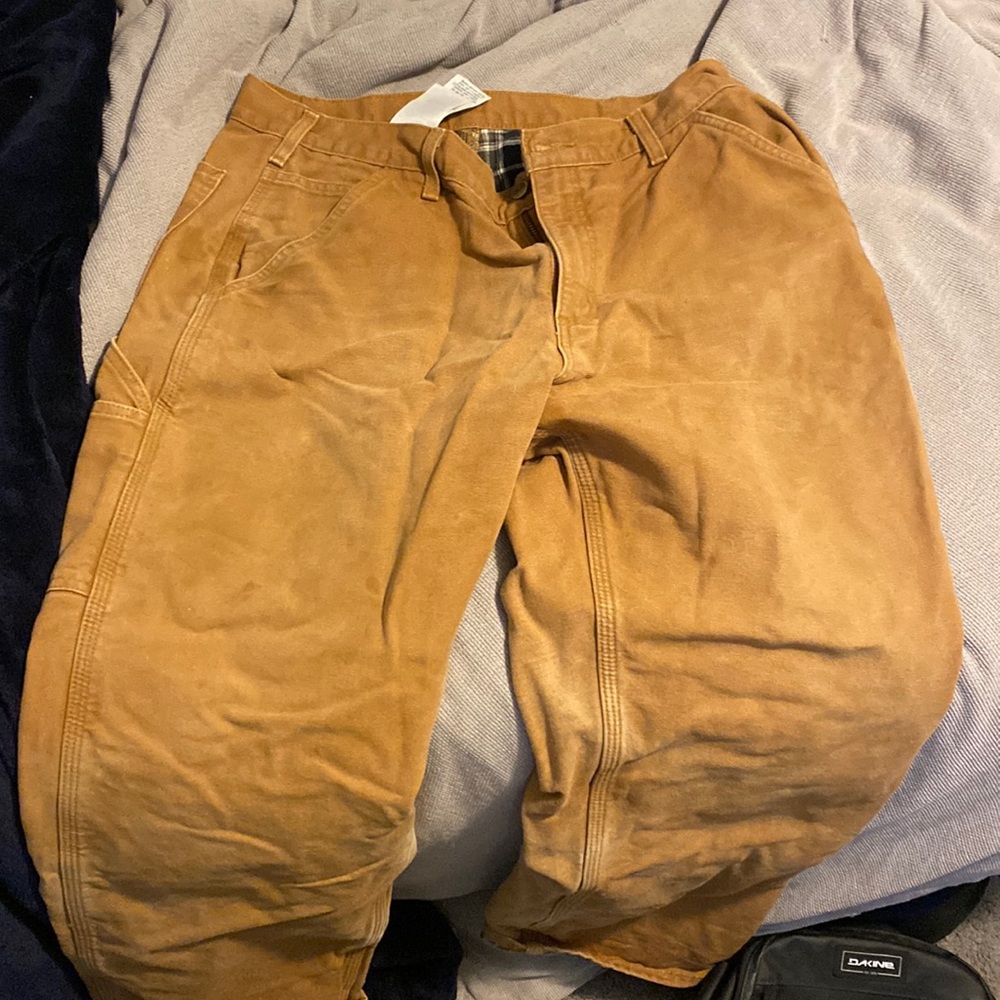 Carhartt Flannel-Lined Utility Work Pant